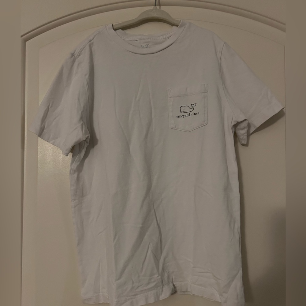 Vineyard Vines Classic White Tee Boy Small (8-10)
